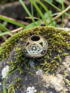 Trollbeads Retired Sterling Silver Zanzibar Bead